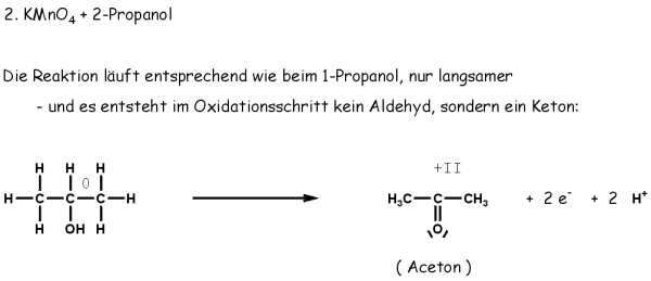 Redox sekundärer Alkohol